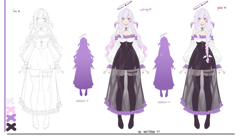 Live 2d Model Art @Lemon_Nine